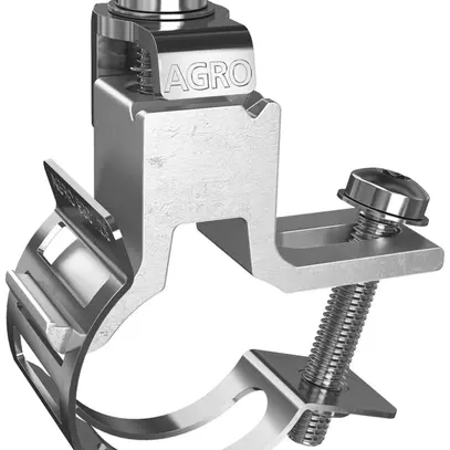 Brida di messa a terra AGRO terraFIX 3/8…3/4" (16.5…28mm), 1×4…25mm²/Ø6.6mm 