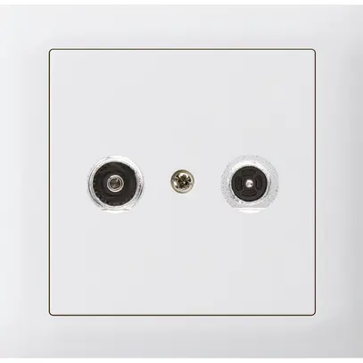 Presa d'antenna INS kallysto R-TV montaggio T scatola INS G3 19dB 2GHz bianco 