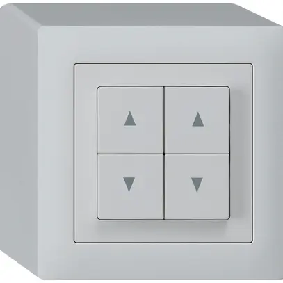 Contact pour stores AP kallysto gris clair avec 4 touches 