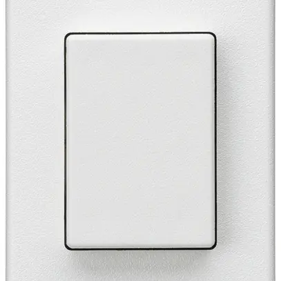 Pulsante INS Hager FLF 10A/250V 0/2L bianco 