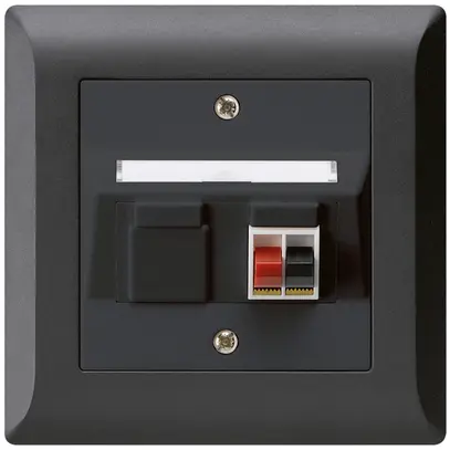 Presa INC audio kallysto.line 1×nero morsetto per 1 altoparlante 