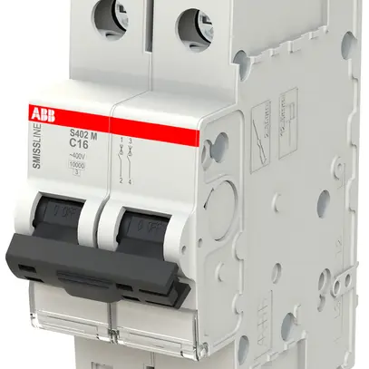 Disjoncteur SMISSLINE TP S 2×16A C 10kA 
