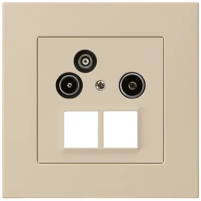 Presa antenna INC R/TV/dati HMS kallysto.pro 19dB beige 