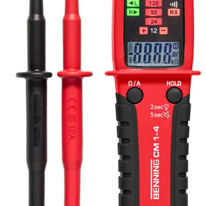 Pince ampèremétrique Benning CM 1-4 1000VUC 200A 50kΩ Cat IV 600V 