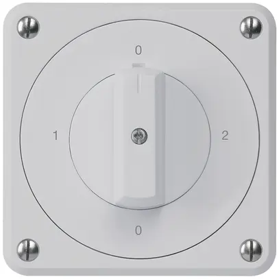 Interruttore rotativo INC robusto IP55 S2/1P grigio per combinazione 
