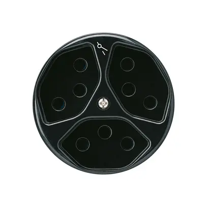Insert pour prise ENC basico 3×type 13S noir 