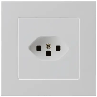 Prise ENC kallysto.pro T23 gris clair avec bornes enfichables 