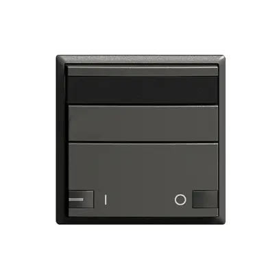 Poussoir ENC ZEP 1c/1t IR ON-OFF EDIZIOdue noir 