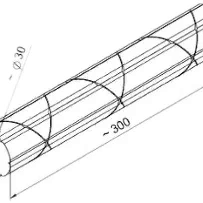 Isolamento acustico Bettermann GEK 30×300mm 