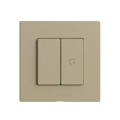 Comando per interruttore 1c scena/2t Edue Wiser sand 