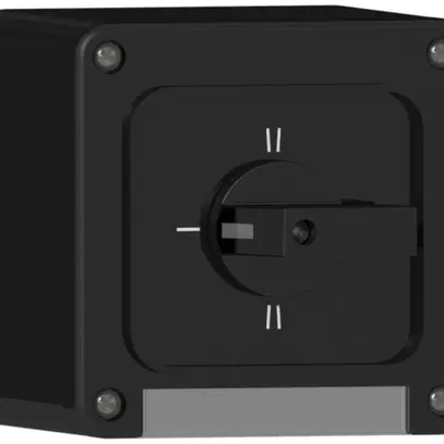 AP-Drehschalter NAP SUPRA 3/1 schwarz 