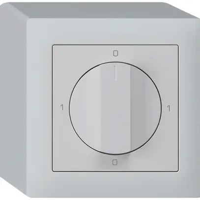 Interrupteur rotatif AP kallysto 0/1L gris clair avec manette 