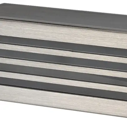 Applique LED INS SLV BRICK MESH 5W 150lm 830 IP65 260×110mm acciaio affinato 