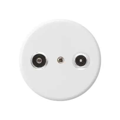 Antennendose basico TV-R Bauart A 10.5dB 2GHz weiss 
