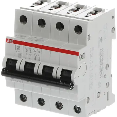 Disjoncteur ABB S204-B 16 16A B 6kA 