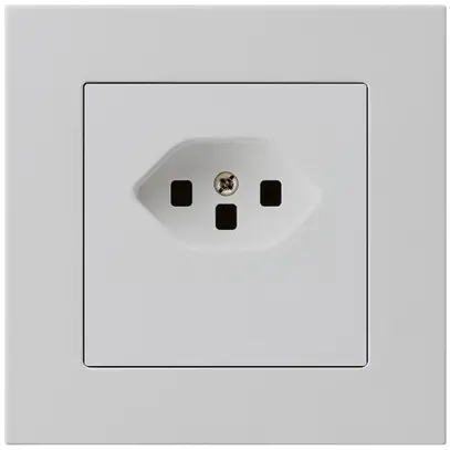 Presa INC kallysto.pro T23 grigio chiaro morsetti a vite 