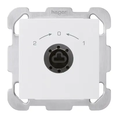 Contatto rotativo INC 1>0<2 bianco kallysto per serratura senza cilindro 
