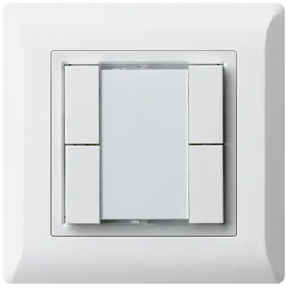 Pulsante multifunzionale INC kallysto.line KNX RF 4×bianco 