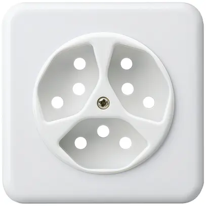 Kit frontale INC basico 3×tipo 13 bianco 86×86mm 