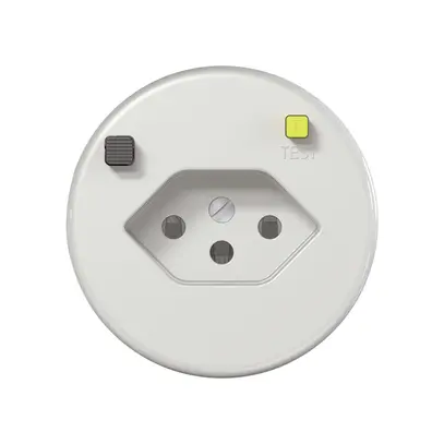 Prise FI ENC CLASSIC E T13 30mA blanc 