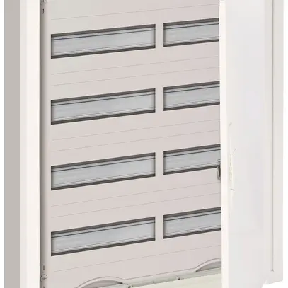 Distributore INC ABB 4r/96PLE IP31 con porta 