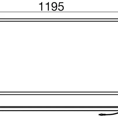 Lampada pannello LED SLV PANEL P 42W 6600lm 840 1195×595mm bianco 