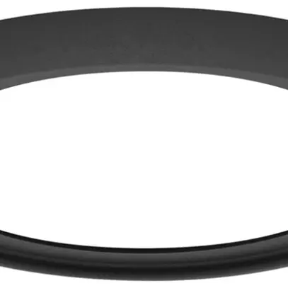 Anello di copertura LEDVANCE p.faretto d.incasso ØINC 68mm acciaio Ø100mm nero 