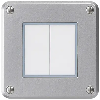 Interrupteur ENC robusto IP55 schéma 3/contact à poussoir aluminium 