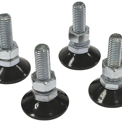 Vis de réglage du socle Schneikel M12×38mm L=60mm ≤300kg jeu de 4 pcs 
