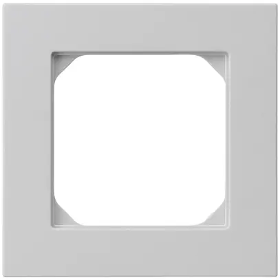 Cadre de recouvrement ENC kallysto.pro 1×1 gris clair 94×94mm 