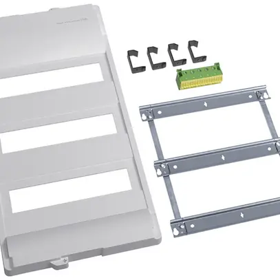 Kit di montaggio Hager volta senza cornice/porta 3-file 