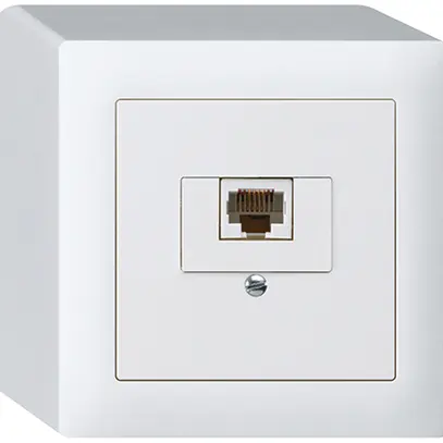AP-Dose kallysto 1×RJ45u weiss 