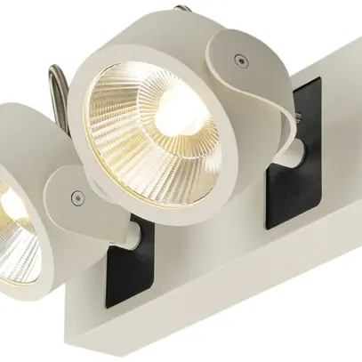 Plafoniera/Lampada muro LED SLV KALU 2 34W 3000K regolabile 60° IP20 bianco/nero 