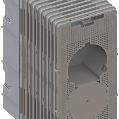 Support p.appareils AGRO avec boîte ENC grd.I-I pour façades isolées 60…160mm 