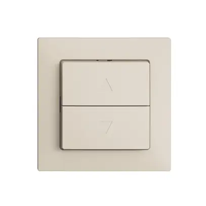 Interrupteur pour stores ENC EDIZIOdue F crema 1 canal 