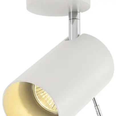Plafoniera/lpda a muro ASTO TUBE, GU10 75W IP20 bianco 