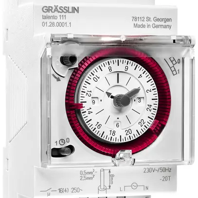 Timer AMD talento 111 1-0-Timer piombabile con morsetto a innesto 