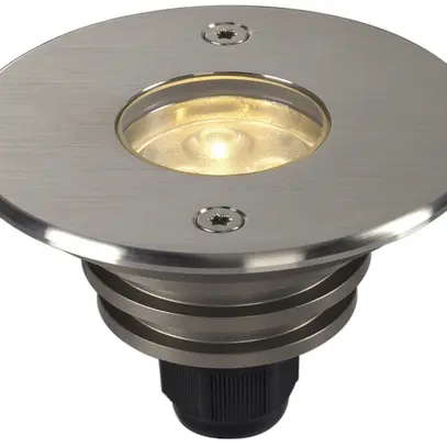 Luminaire de sol LED INC DASAR LV, 12/24VDC 6W 360lm 3000K IP67 acier fin 