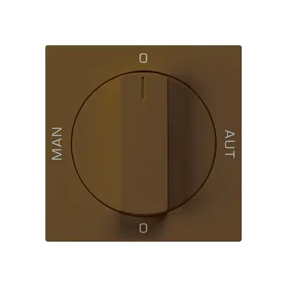 Intérieur pour interrupteur rotatif 0-Man-0-Aut. brun kallysto 2/1P avec manette 