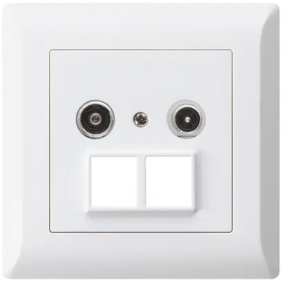 Presa multimedia INC kallysto.line R/TV 11dB 2GHz bianco 