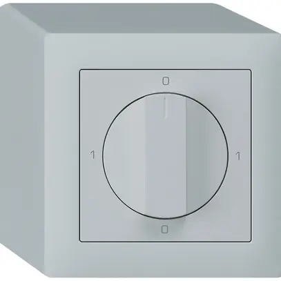 Interrupteur rotatif AP kallysto 3/1L gris clair avec manette 