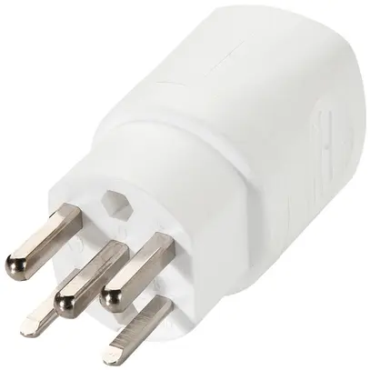 Fiche mobile ELBRO T25 blanc 16A 400V 