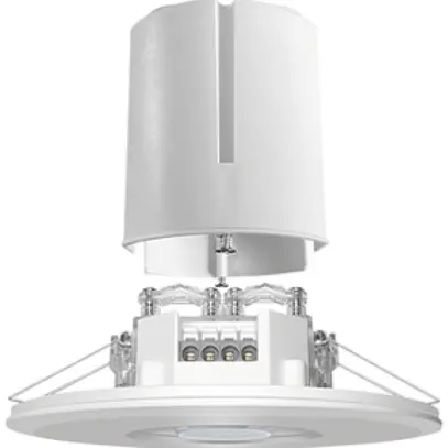 EB-Präsenzmelder ESYLUX PD-FLAT 360/8 BMS LARGE ROUND, weiss 