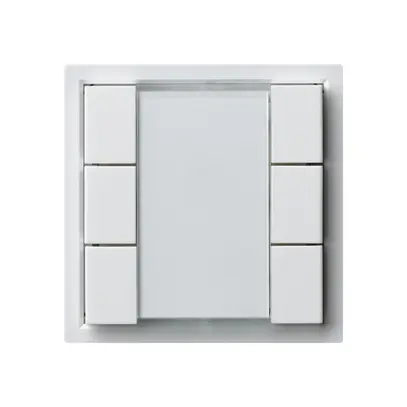 Poussoir multifonction ENC KNX kallysto sextuple blanc 