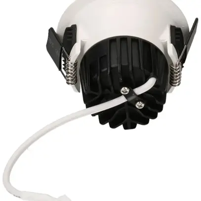 Spot LED INS maxLUCE ATMO 68 9W 700lm 3000K DALI REG Ø79mm bianco 