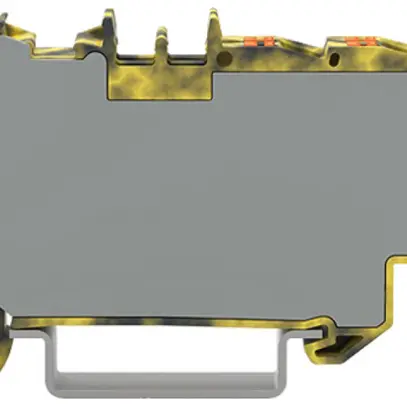 Durchgangsklemme WAGO Contact TOPJOB S 1×6/6×1.5mm² Ex e II dunkelgrau/gelb 