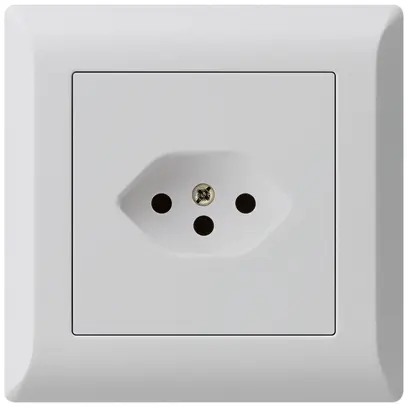 Prise ENC kallysto.line T13 gris clair 