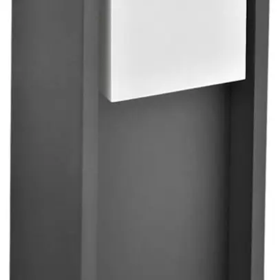 Paletto luminoso Philips Bridge E27 1×42W 402mm IP44 antracite 