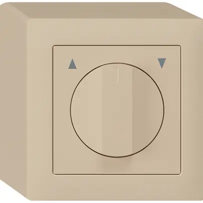 Interruttore/tasto rotativo AP per tapparella kallysto beige 