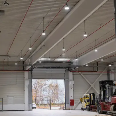 Projecteur de salle LED Sylvania Granit 80W 13000lm 840 55° IP65 0…10V noir 